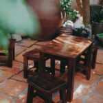 jaka wysokość stołu ogrodowego